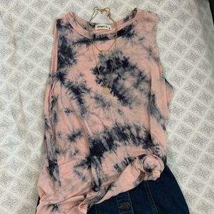 Tie dye tank top